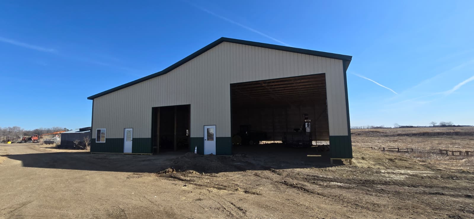 Oakmont burgundy shop building