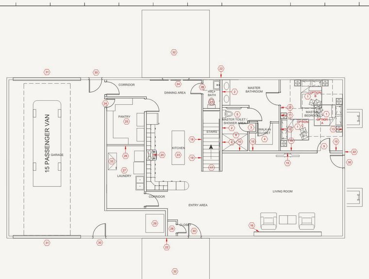 Main Floor Ranch model plan